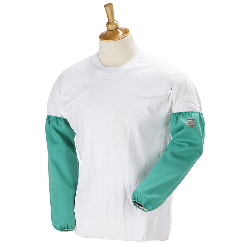 GREEN FR COTTON SLEEVE ELASTIC ENDS - Tagged Gloves